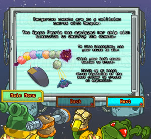 Instruction Screen 1