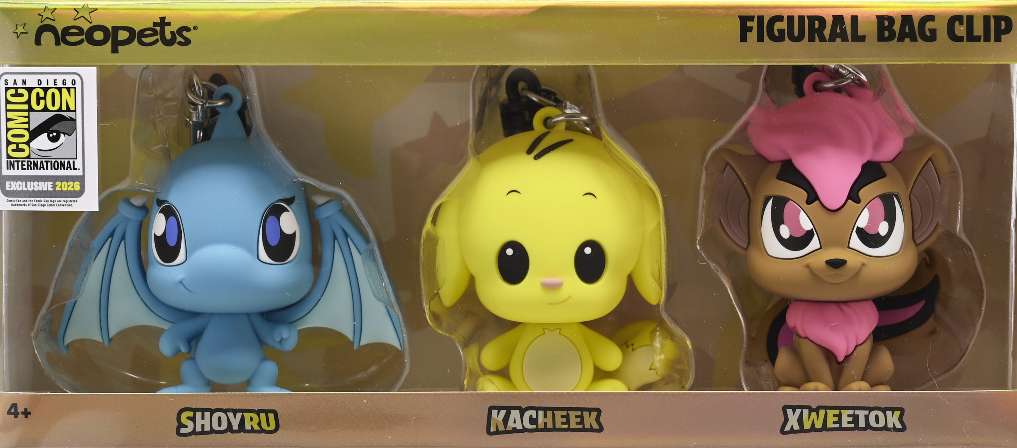 32201_Neopets_3D_Bag_Clip_3PC_Set_FRONT.