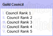 Guild Council screenshot