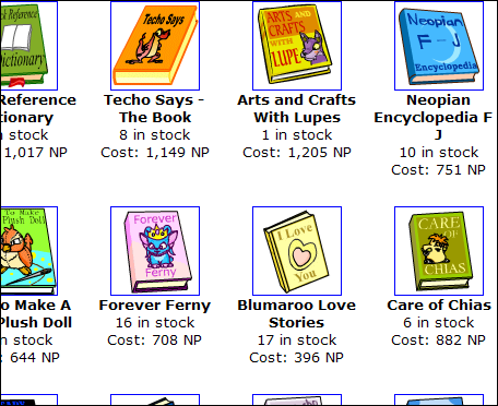 Book shop screenshot