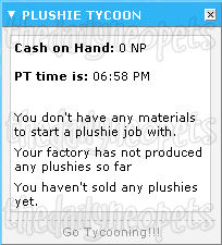 Plushie Tycoon Update Times