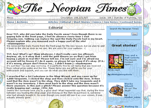 Neopian Times Editorial