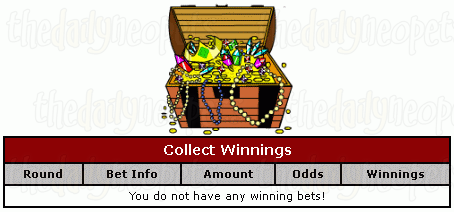 Collect winnings example, empty