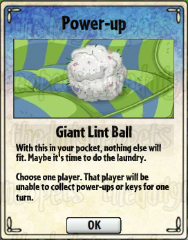 Giant Lint Ball Card