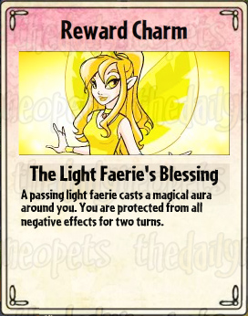 The Light Faerie's Blessing Card